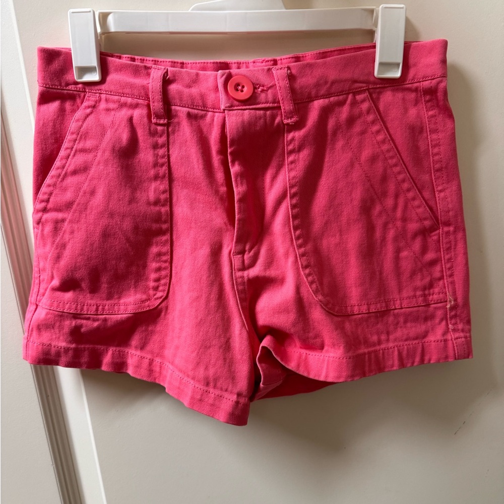 Girls pink Copper Key shorts